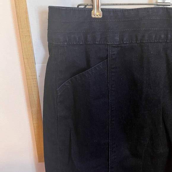Massimo Premium Denim Skirt, women's size 14 - Picture 3 of 8